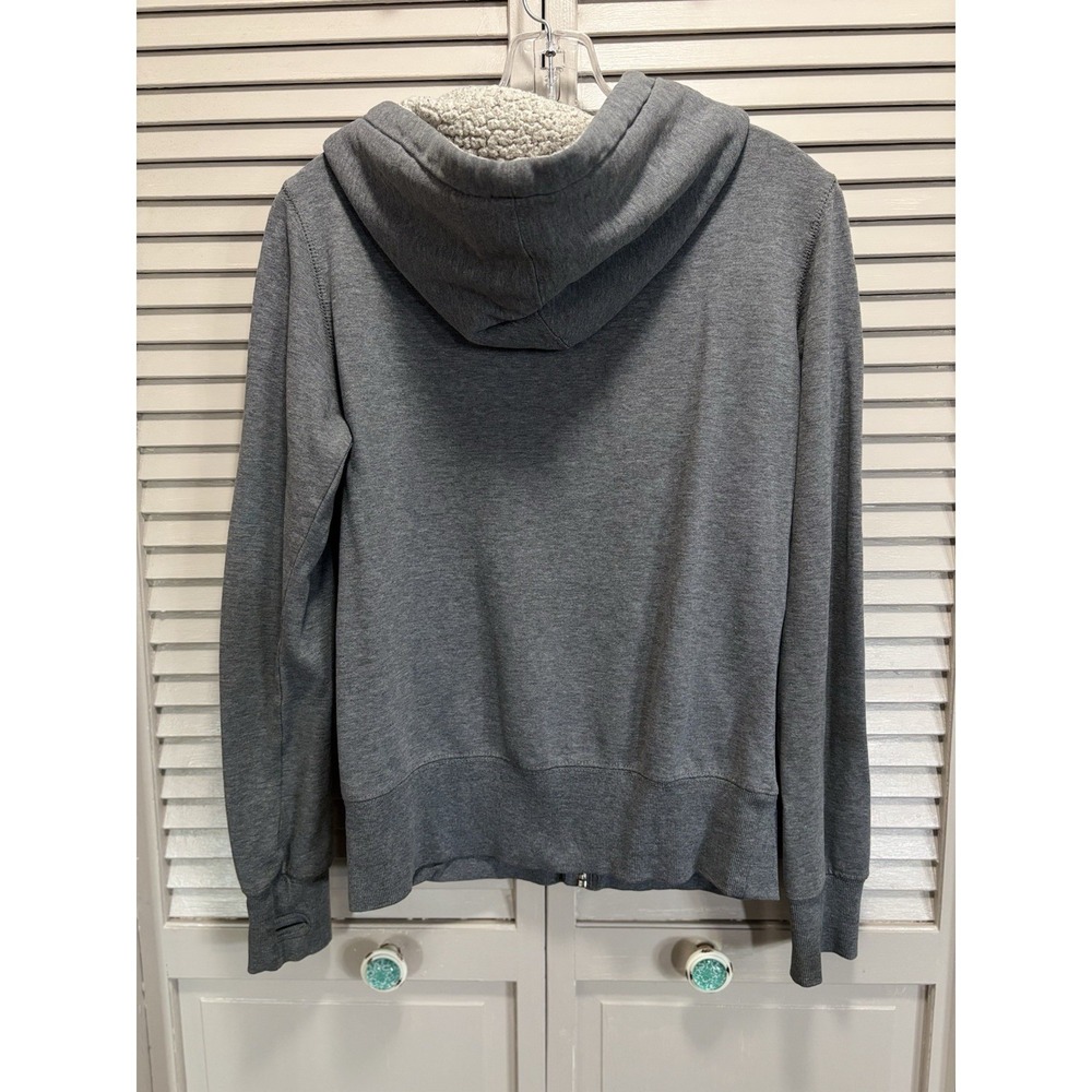 Vintage Billabong Zip Up Sherpa Hood Jacket Size M Pocket Logo‎ Graphic 73' - Picture 6 of 7